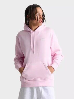 Nike Men’s Light Pink Club Fleece Pullover Hoodie 💗